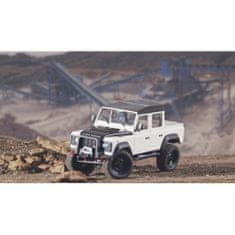 Double E DoubleE RC auto Land Rover Defender D110 1:8 bílá RTR sada