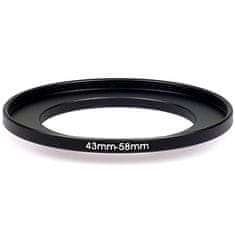 JYC Redukce na filtr 43/58 mm