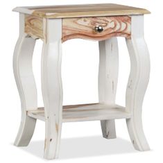 Greatstore Noční stolek, masivní sheeshamové dřevo, 40x30x50 cm