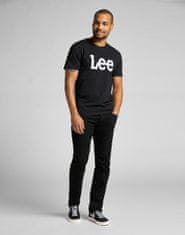 Lee Pánské triko LEE L65QAI01 WOBBLY LOGO TEE BLACK Velikost: S