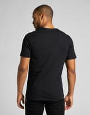 Lee Pánské triko LEE L65QAI01 WOBBLY LOGO TEE BLACK Velikost: S