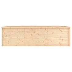 Greatstore Zahradní vyvýšený záhon 300x100x80,5 cm masivní borovice 19 mm