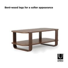 Umbra , Stylový stolek Bellwood | hnědý přírodní