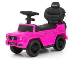 Vozidlo s rukojetí MERCEDES G350d Pink