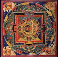 Grafika Puzzle Tibetské umění