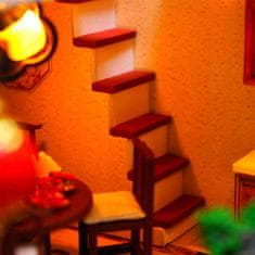 HABARRI Miniatura domečku DIY LED, kreativní sada, čínský palác