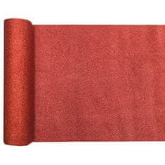 Santex ŠERPA stolová s glitry červená 28 cm 1 ks