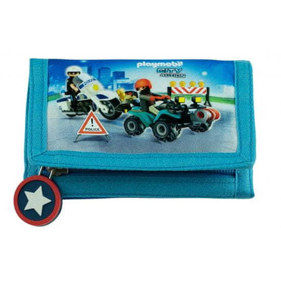 Astra Sportovní dětská peněženka PLAYMOBIL Police, PL-14, 504020008