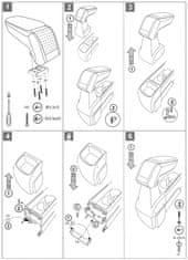 Rati Loketní opěrka - područka STANDARD, Toyota Yaris IV Cross, 2020- ,