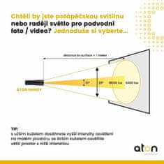 Aton Svítilna HANDY STANDARD 1830 lm černá