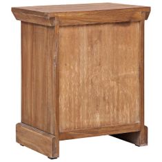 Greatstore Noční stolek 40 x 30 x 50 cm masivní teak