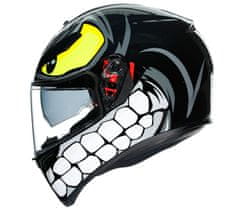 AGV Helma na moto 056 K3 SV MULTI MPLK ANGRY BLACK vel. XL