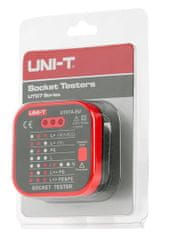 UNI-T Tester elektrických zásuvek RCD Uni-T UT07B-EU