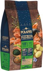 POLARIS bezobilné granule s čerstvým masem Adult Small Breed s lososem a jehněčím 5 kg