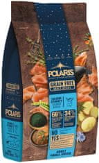 POLARIS bezobilné granule s čerstvým masem Adult Small Breed s lososem a krůtím 5 kg