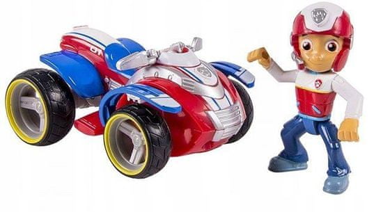 Paw Patrol tlapková patrola základní vozidlo auto postavička Ryder.