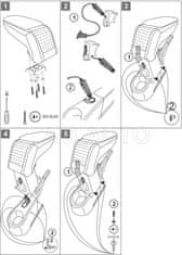 Rati Loketní opěrka - područka STANDARD, Smart Fortwo / Forfour, 2015- ,