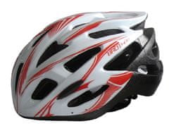 Brother CSH88L bílá cyklistická helma velikost L(58/60cm) 2015