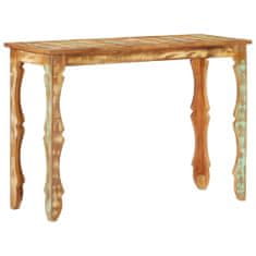 shumee Konzolový stolek 110 x 40 x 76 cm masivní recyklované dřevo