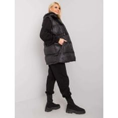 Ex moda Dámský komplet s vestou ABIGAIL černý EM-KMPL-540.24X_378073 L-XL