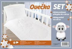 Bellatex SET OVEČKA - dětský 90x135 cm + 40x60 cm