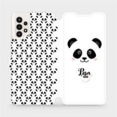 Mobiwear Flip pouzdro na mobil Samsung Galaxy A13 - M030P Panda Amálka