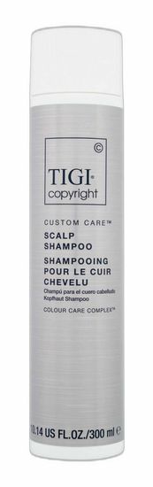 Tigi 300ml copyright custom care scalp shampoo, šampon
