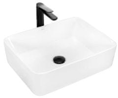 BPS-koupelny Keramické umyvadlo na desku REA ANITA 48,5x37,5 cm bílé