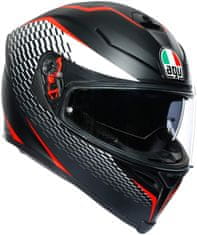 AGV přilba K-5 S Thunder černo-bílo-červená XL