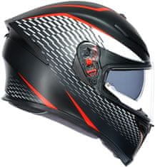 AGV přilba K-5 S Thunder černo-bílo-červená XL