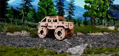 Wooden city 3D puzzle Superfast Monster Truck č.2