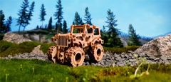 Wooden city 3D puzzle Superfast Monster Truck č.1