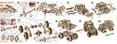 Wooden city 3D puzzle Superfast Monster Truck č.1