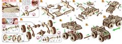 Wooden city 3D puzzle Superfast Monster Truck č.3