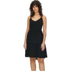 Jacqueline de Yong Dámské šaty JDYPIPER Regular Fit 15257312 Black (Velikost 44)