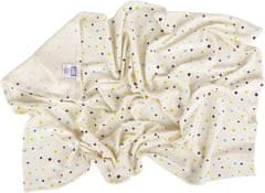 Kaarsgaren Letní deka 150 x 200 cm z biobavlny s puntíky