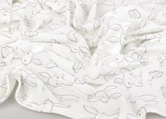 Kaarsgaren Letní deka 70x100cm bavlna zajíčci