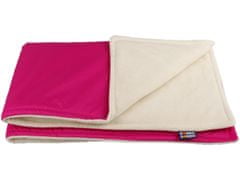 Kaarsgaren Růžová zimní deka bioberánek nepadací