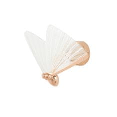 KINGHOME Nástěnné svítidlo BUTTERFLY S rose gold