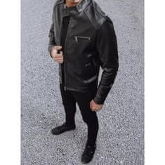 Dstreet Pánská koženková bunda RITA černá tx4078 XL