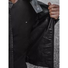 Dstreet Pánská koženková bunda RITA černá tx4078 XL
