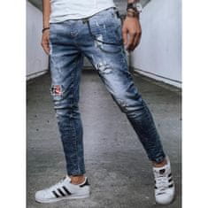 Dstreet Pánské džínové kalhoty LEVA modré ux3721 s30