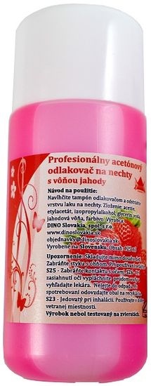 DIVINE cosmetics Odlakovač na nehty s acetonem 125 ml