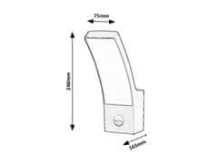 Rabalux Rabalux venkovní nástěnné svítidlo Palanga LED 12W IP44 7505