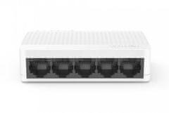 Tenda Tenda S105 5-Port Mini Eco Fast Ethernet Switch, 10/100 Mb/s, Desktop