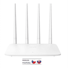 Tenda Tenda F6 Wireless-N Router 802.11b/g/n,300Mbps, 1xWAN, 3xLAN, 4x Fix. Ant. 5dBi