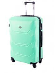 RGL Cestovní kufr skořepinový R720,velký,světle zelený,85L,72x50x28