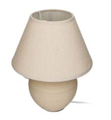 TimeLife Stolní lampa 29cm, béžová