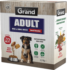 GRAND Deluxe Adult Mini Granule hovězí 2,5 kg