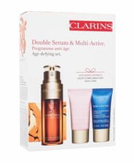 Clarins 50ml double serum & multi-active age-defying set